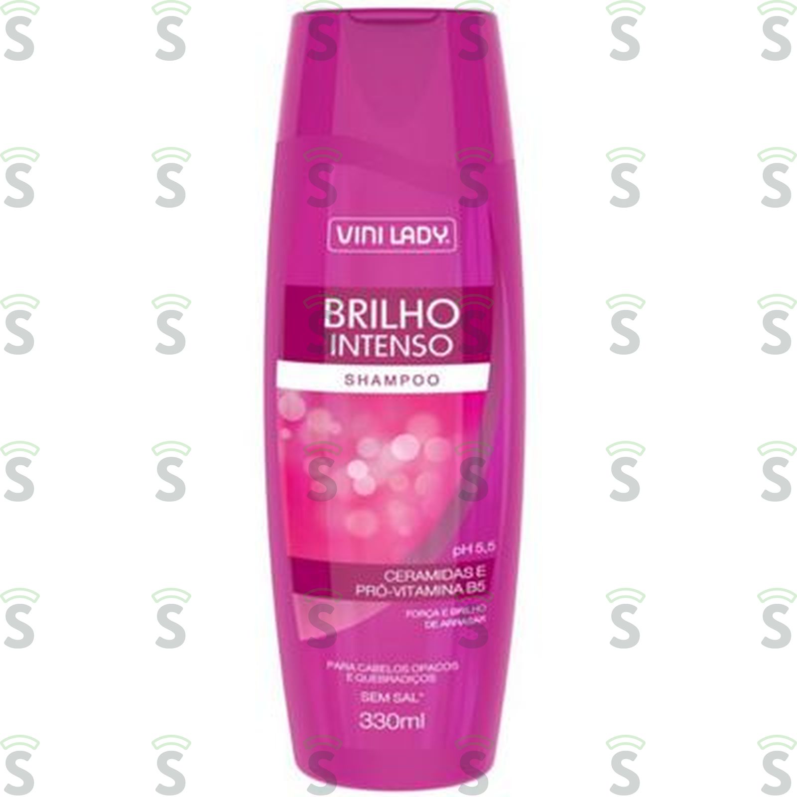 Vini lady-shampoo 330ml brilho intenso