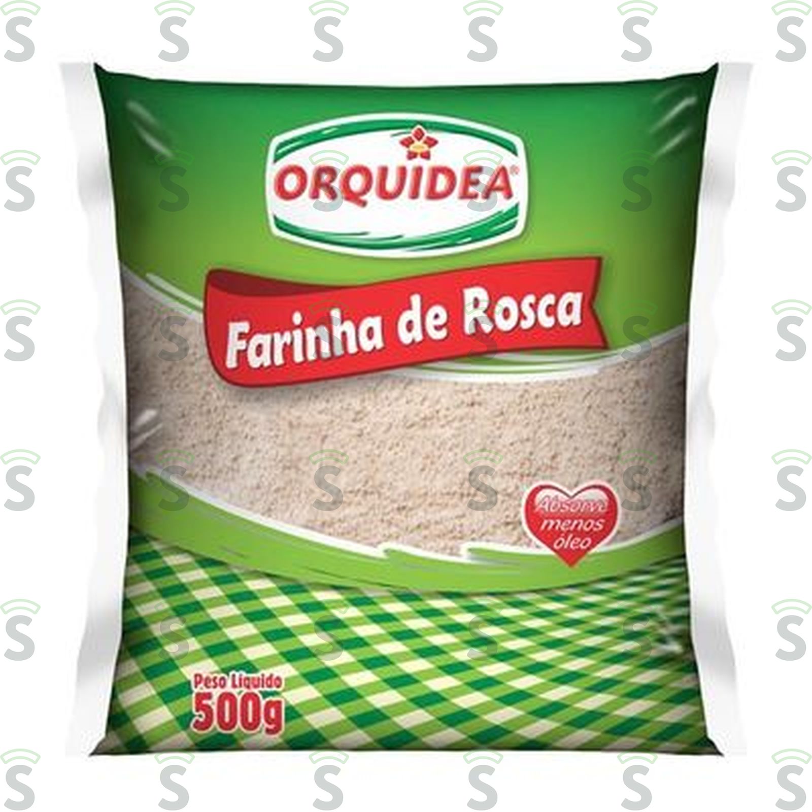 Orquidea-farinha rosca 500g