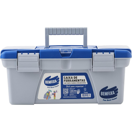 Caixa para Ferramentas Bemfixa 25cm - Ref. 5464