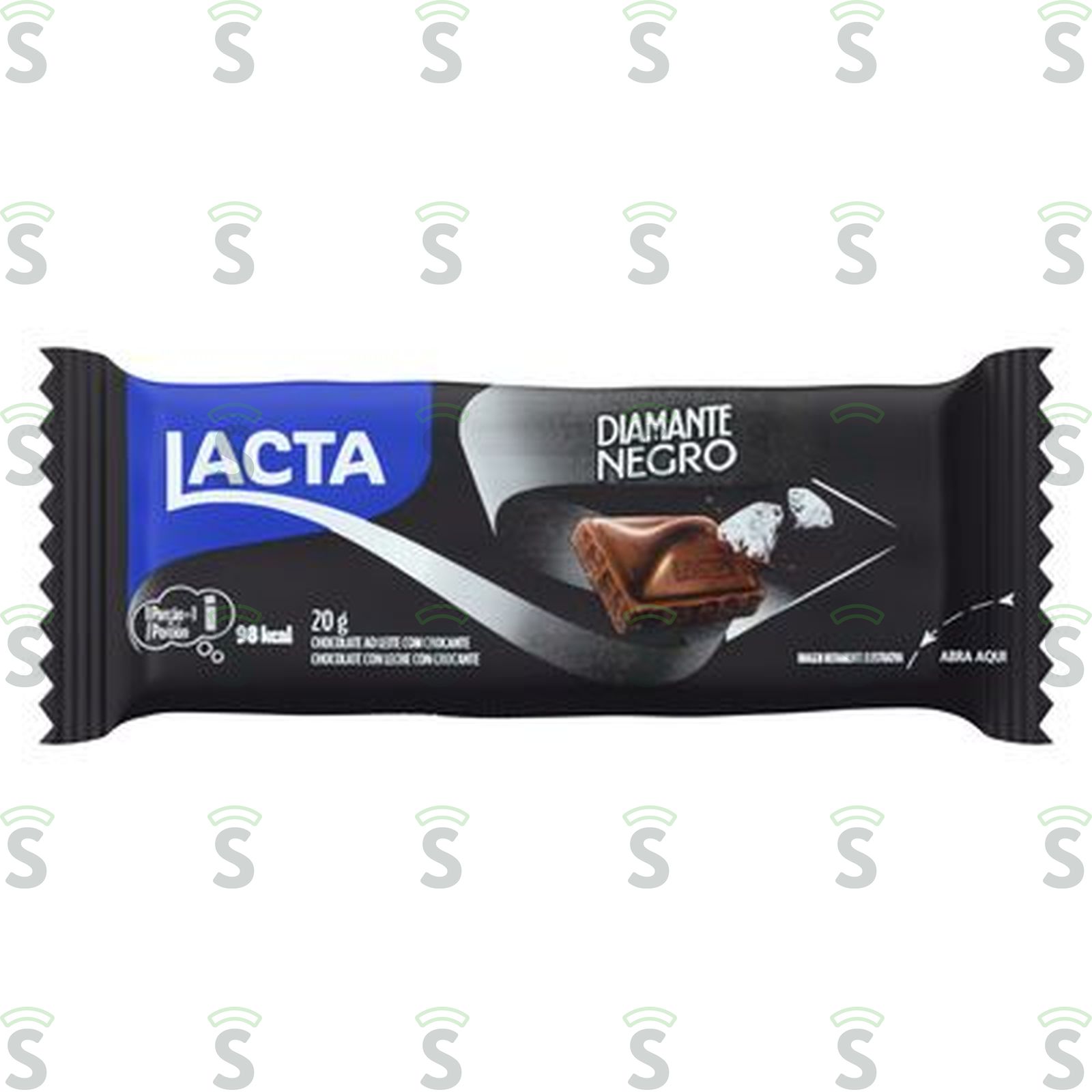 Chocolate Lacta Diamante Negro 20G