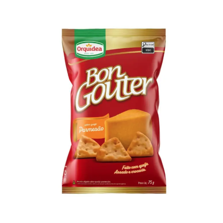 Biscoito Orquídea Bon Gouter Queijo Parmesao 75g
