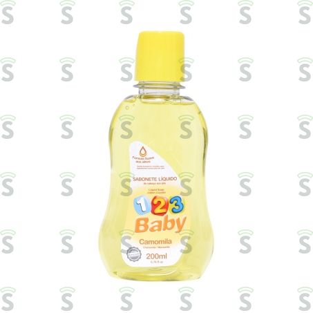  Sabonete Líquido Baby Camomila Embalagem 200ml