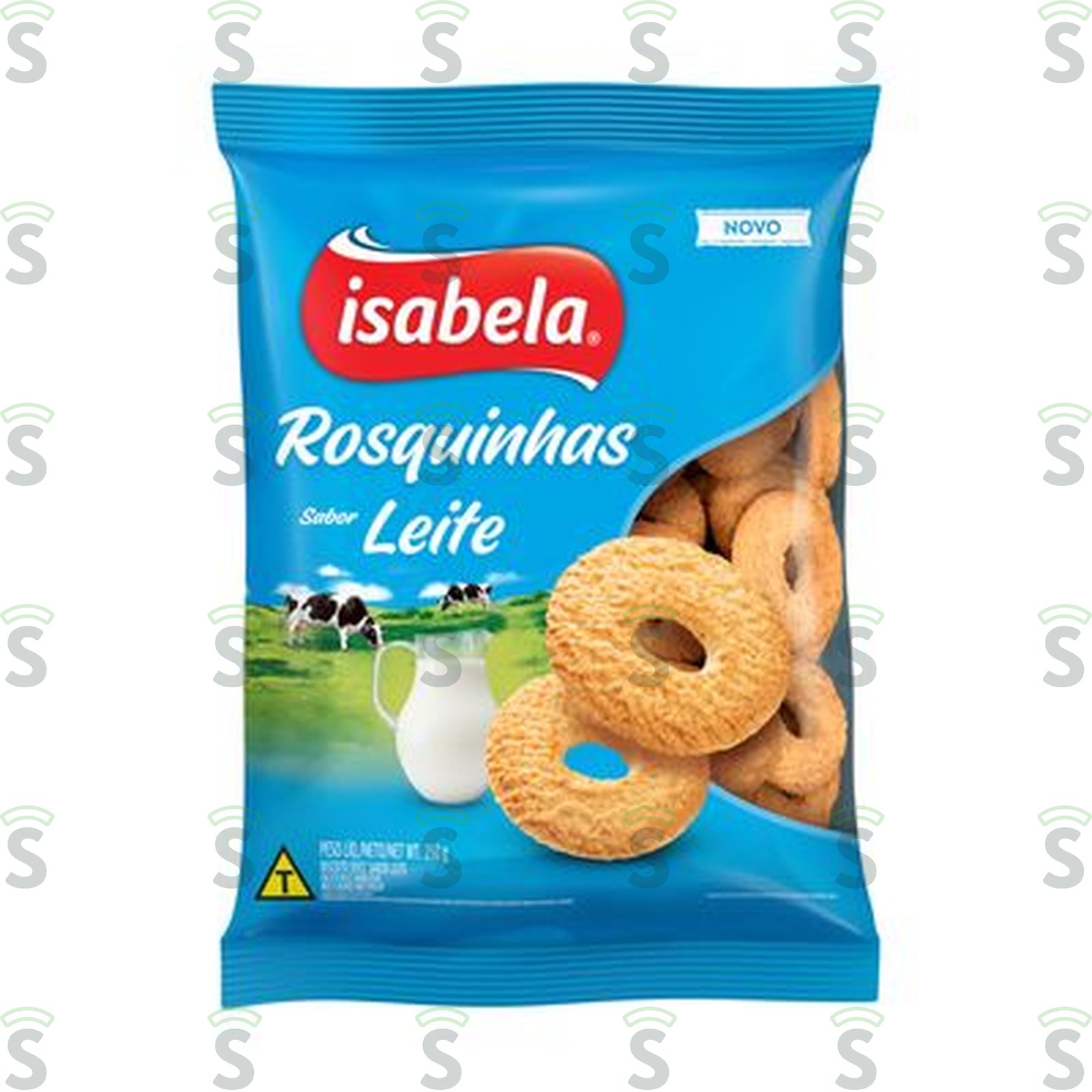 Biscoito Rosquinha Leite Isabela Pacote 350G