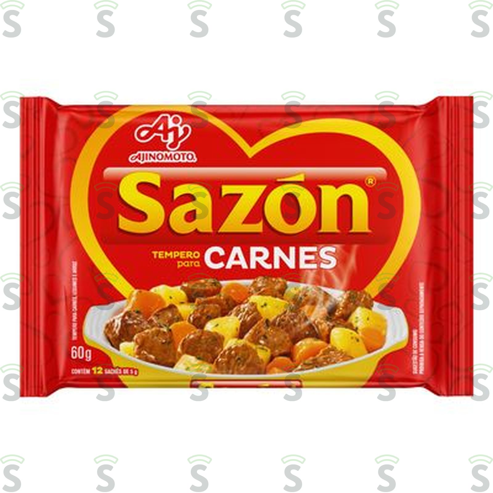 Sazon-tempero 60g p/carnes