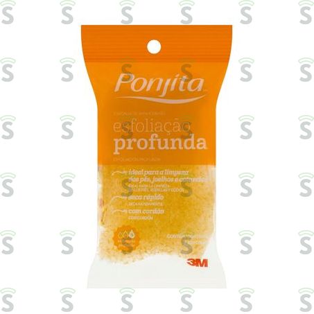  Esponja de Banho Ponjita Esfoliante 1un