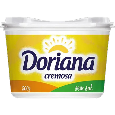 Margarina Doriana 500g - Tradicional - Sem Sal