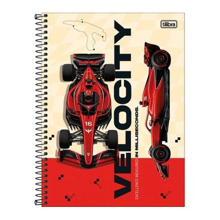 Caderno tilibra espiral speed 80f