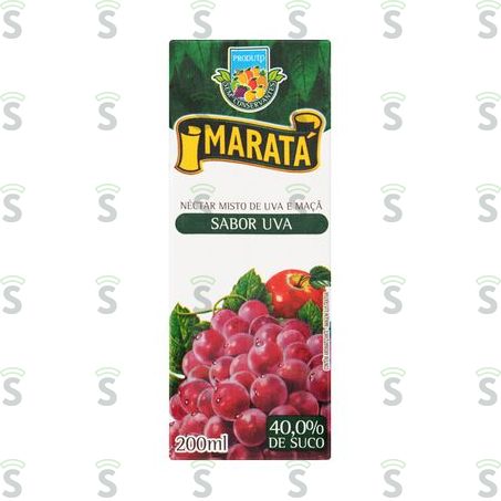  Suco Maratá Uva Embalagem 200ml