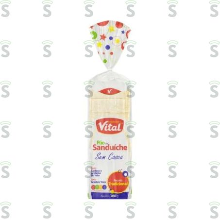  Vital Pao Manteiga s Crosta 280g
