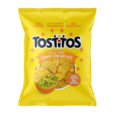 Salgadinho de Milho Tostitos 45g - Sal Marinho