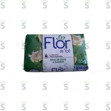  Flor Ype-sabonete 85g Agua Coco Alecrim