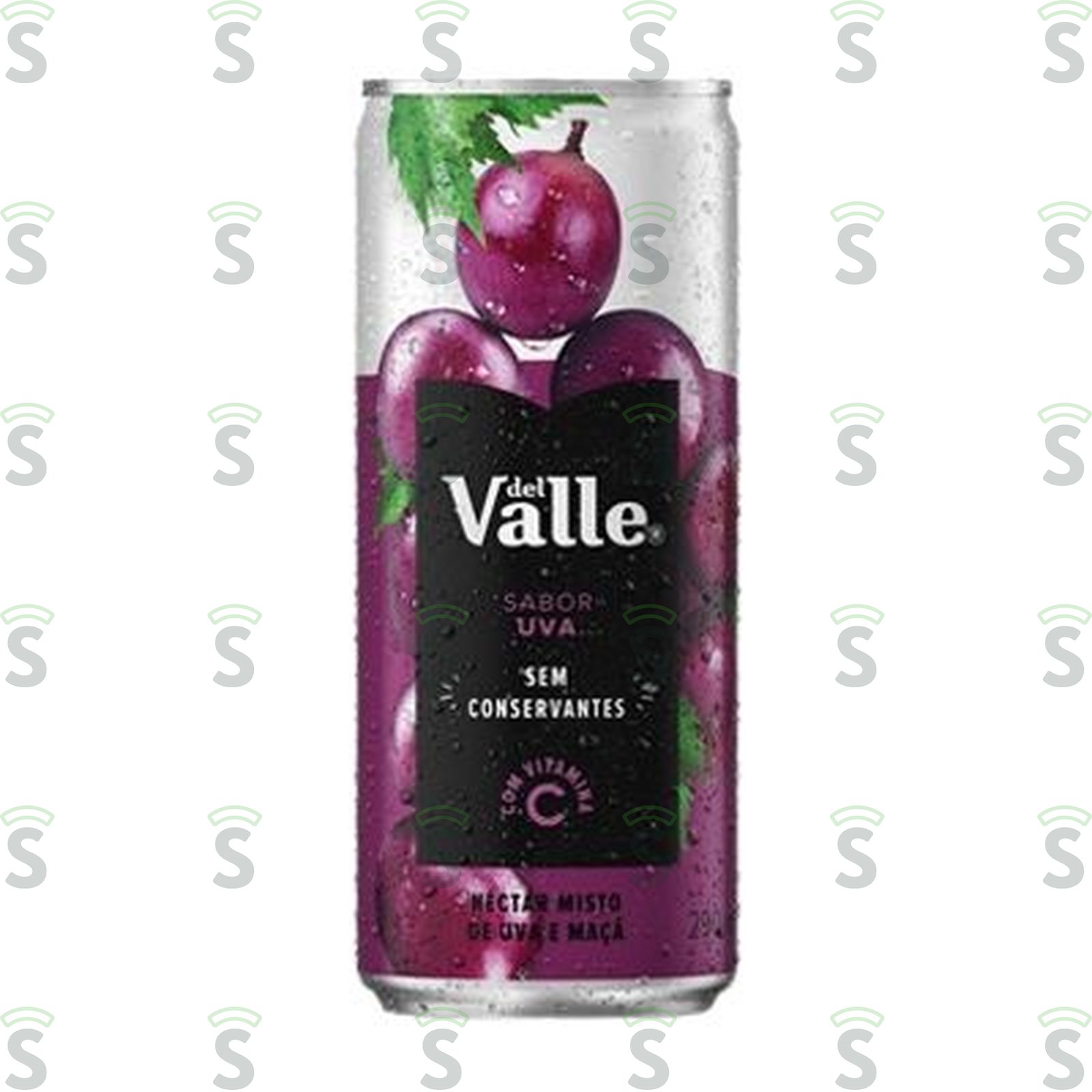 Del valle-nectar 290ml uva lata