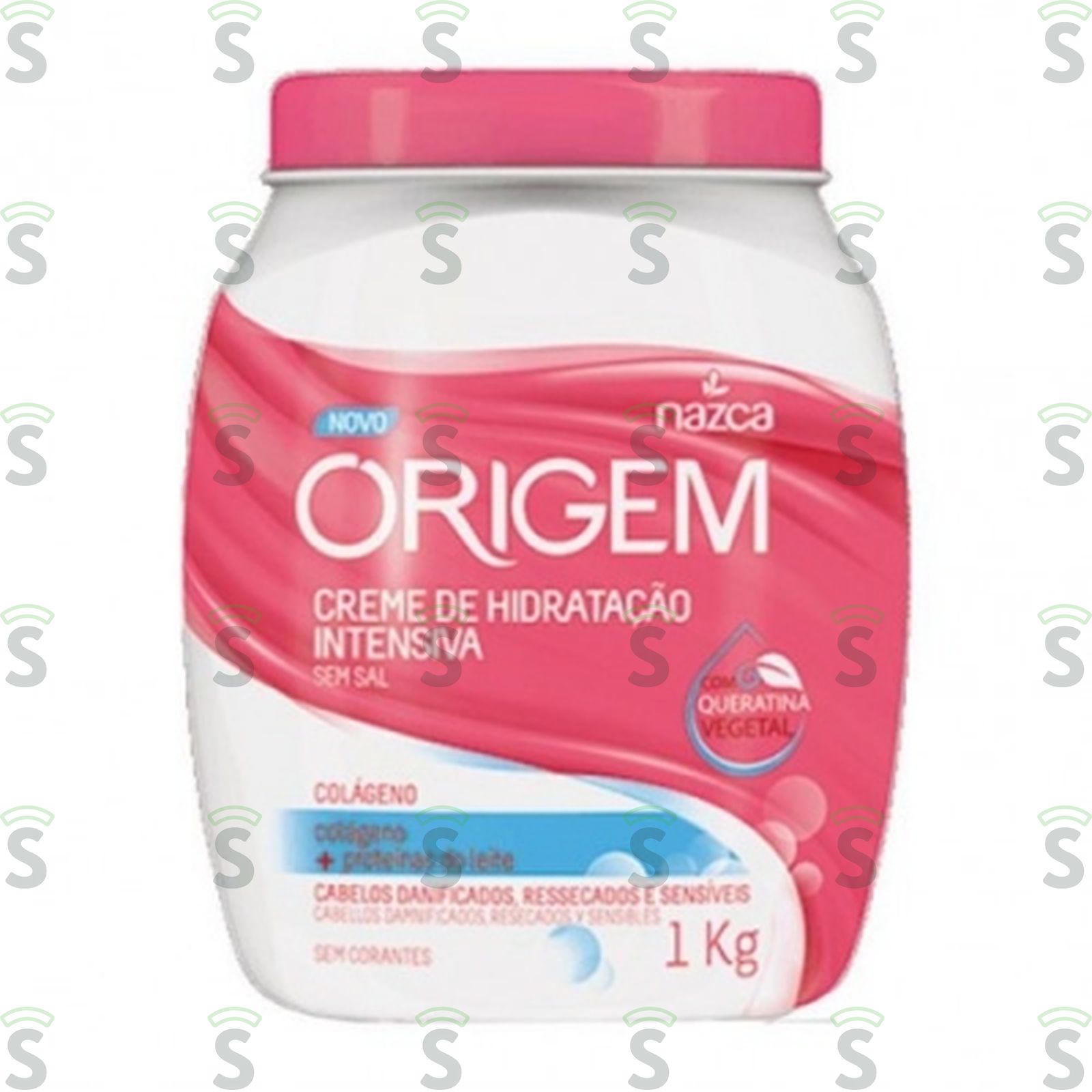 Creme de Hidratação Origem Bomba de Colágeno e Vitamina C Pote 1kg
