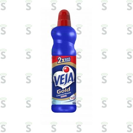  Limpador Limpeza Pesada Veja Com Álcool Original Frasco 500ml