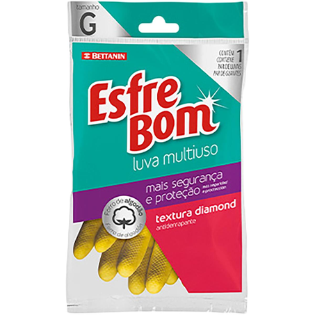 Luva Esfrebom Tam. G - Multiuso