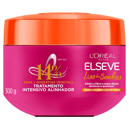 Creme de Tratamento Elseve 300g - Liso dos Sonhos