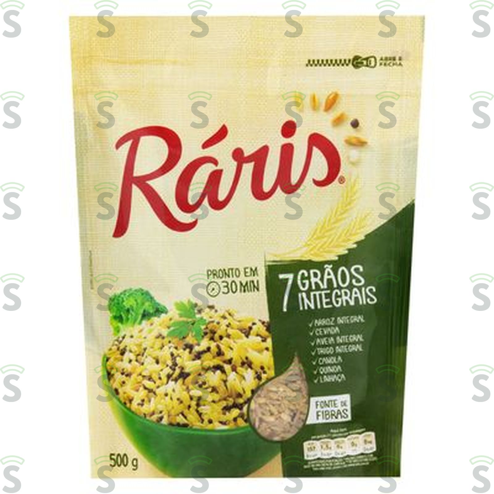 Arroz raris 7 graos integrais 500g