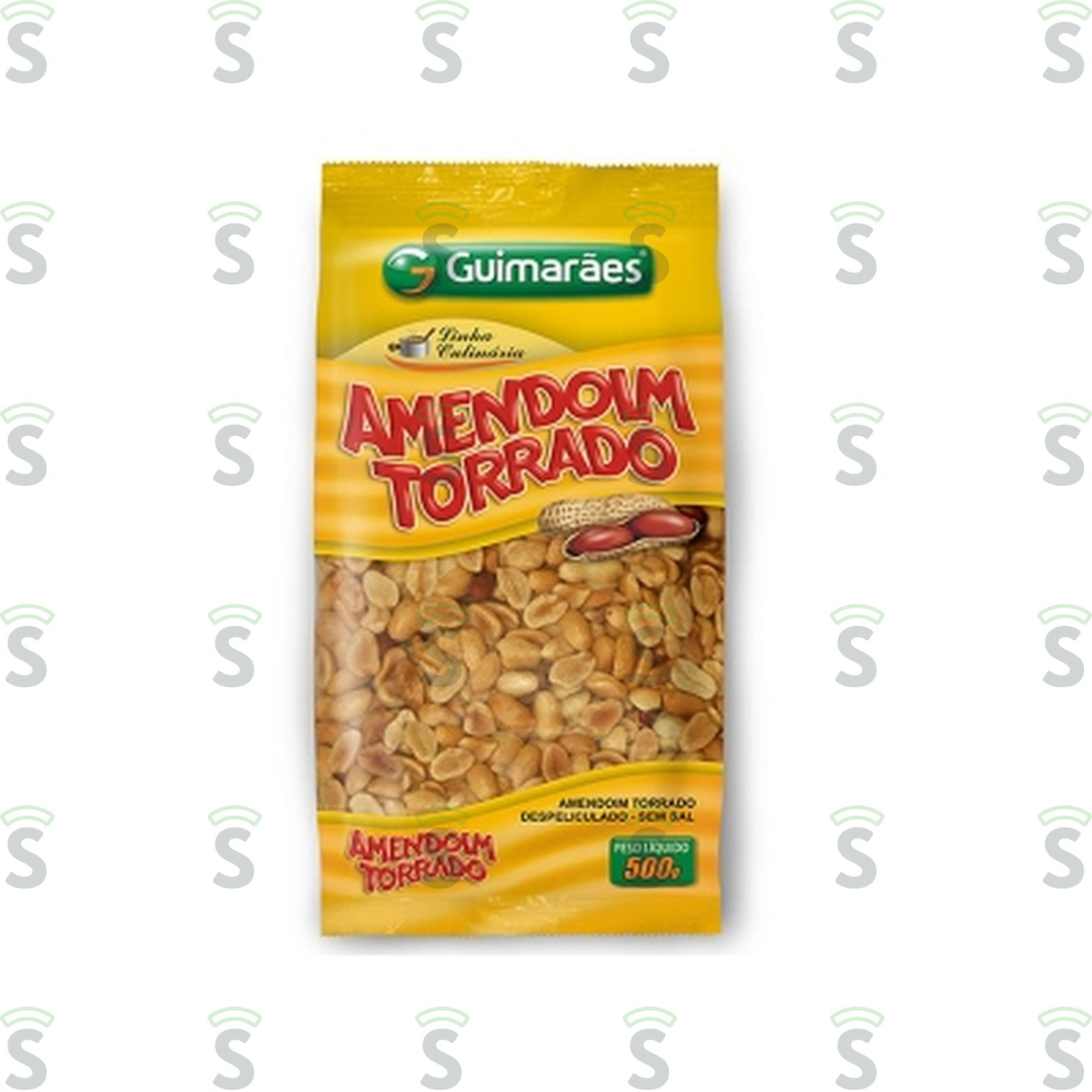 Amendoim Guimarães Torrado Sem Sal Embalagem 500G