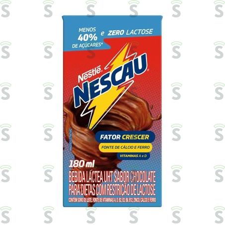  Nescau-bebida Lactea 180ml Zero Lactose