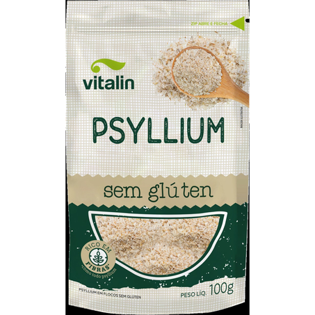 Psyllium Vitalin Sem Glúten 100g