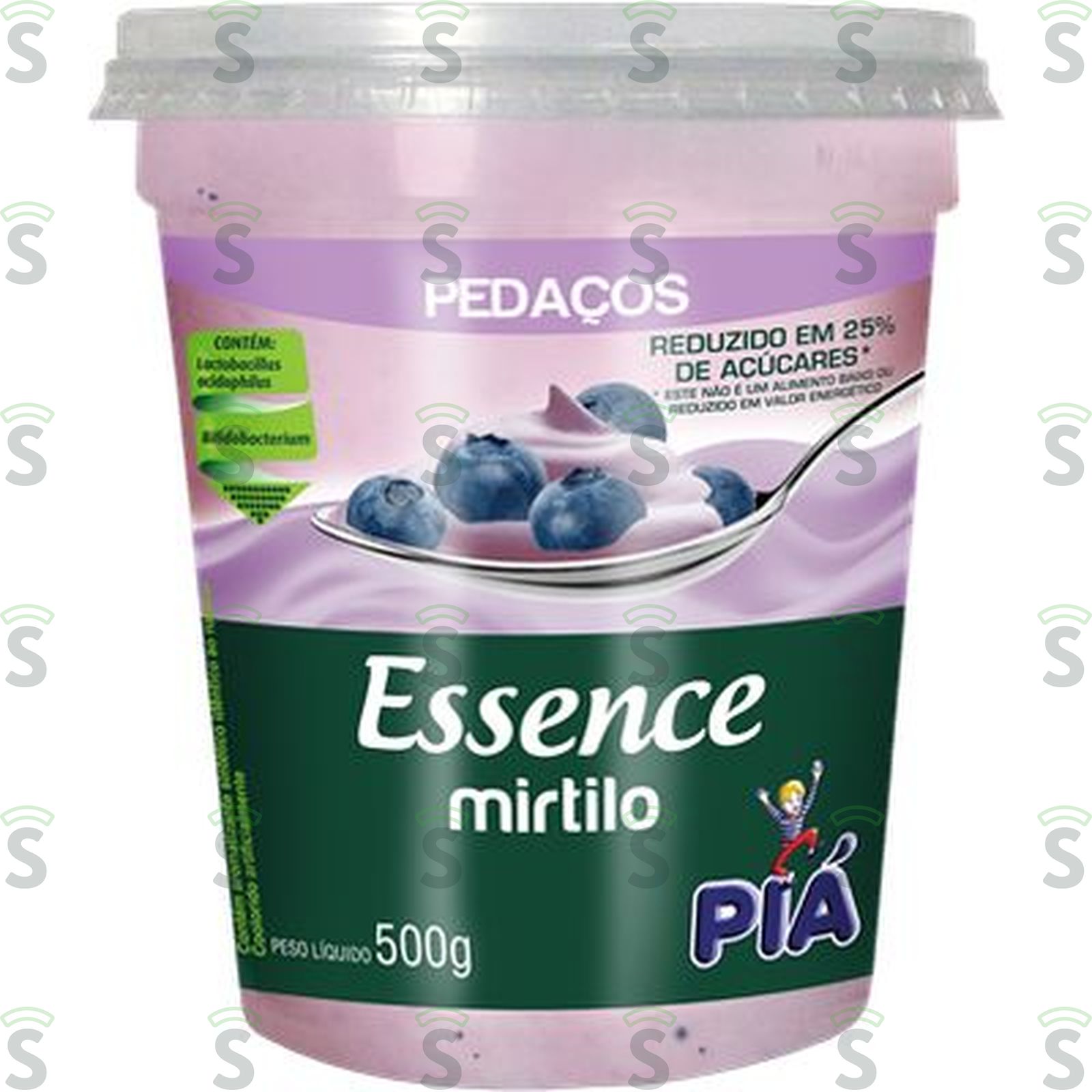 Pia-iogurte essence 500g mirtilo
