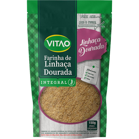 Farinha de Linhaça Vitao 200g - Dourada