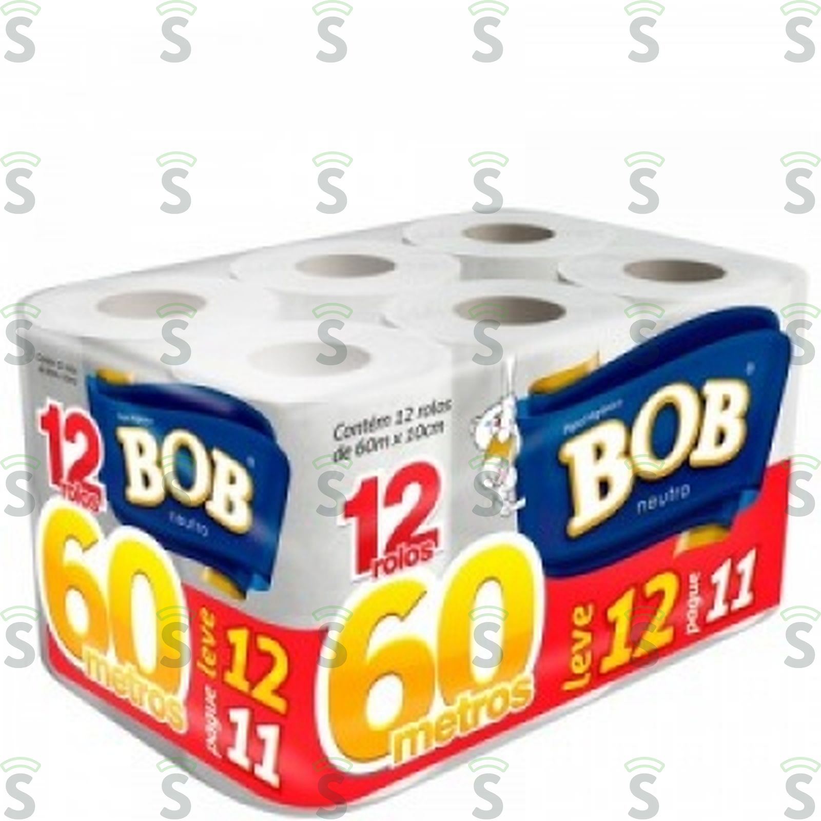 Papel Hig Bob Fs NeutroM L12P11 60MT