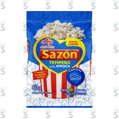  Sazon-tempero Pipoca 60g Manteiga