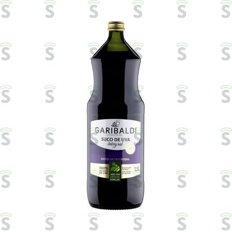  Suco Integral de Uva Tinto Garibaldi                      Garrafa 1.5lt