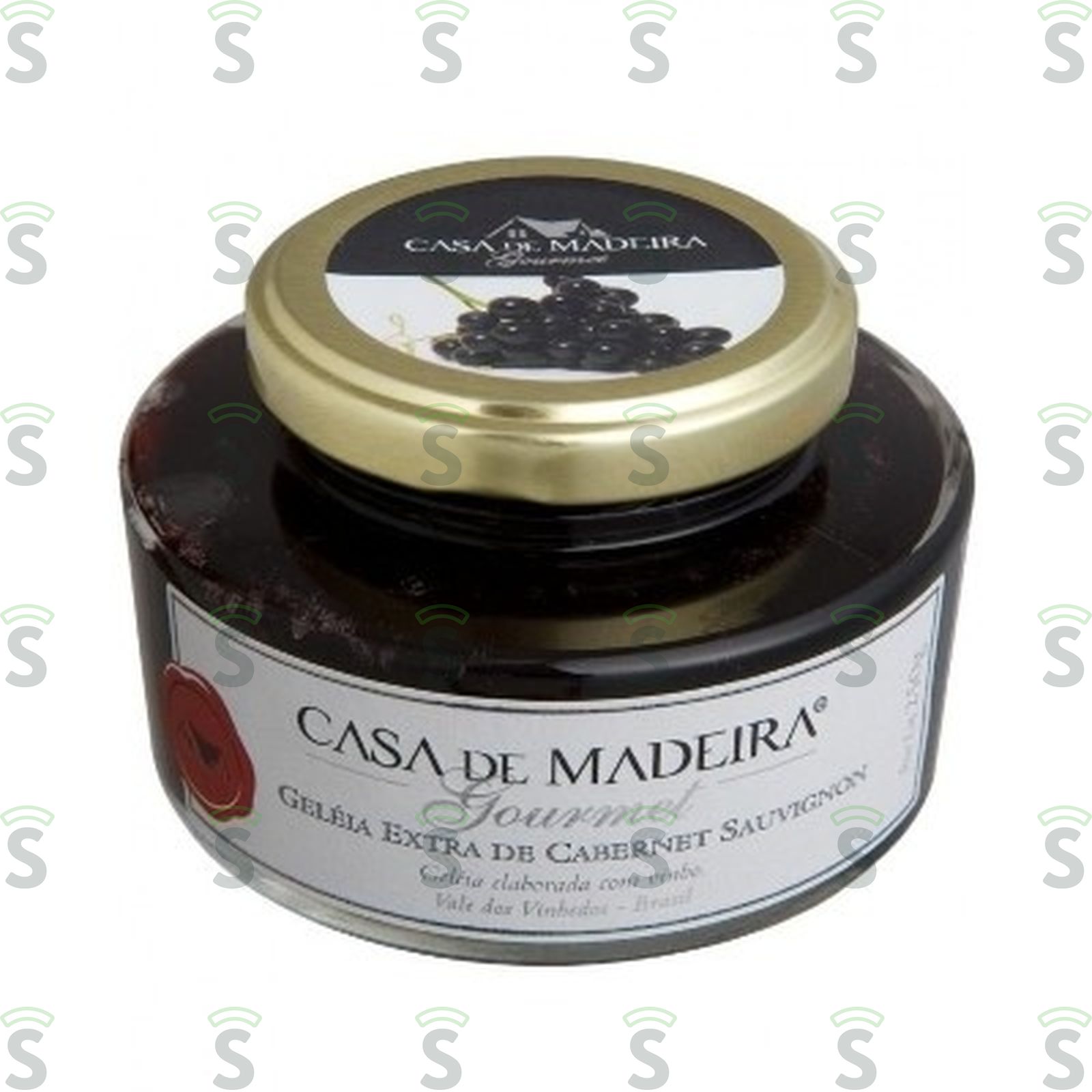 Geléia Casa Madeira Gourmet Cabernet Sauvignon Embalagem 240G