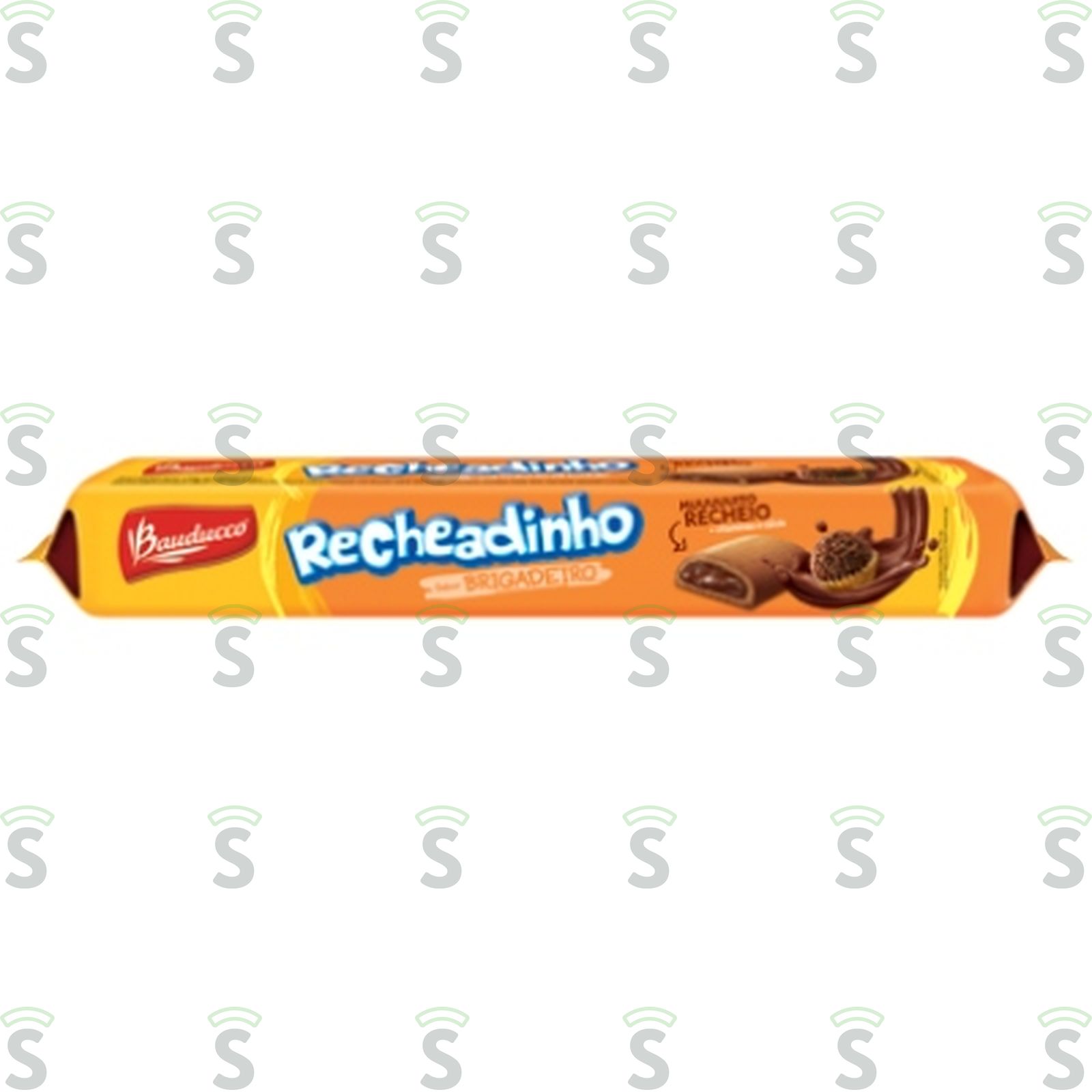 Biscoito Doce Recheadinho Bauducco Brigadeiro Embalagem 130G