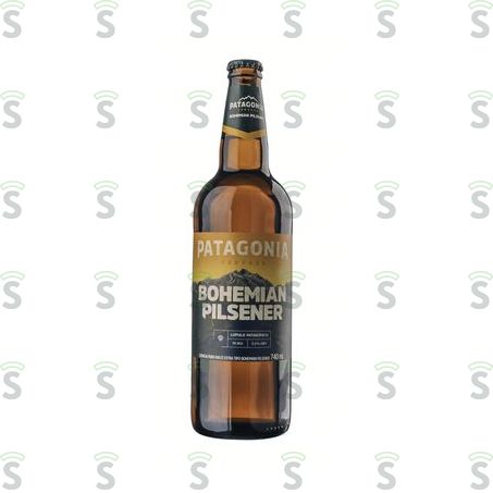  Cerveja Patagonia Bohemian Pilsener Puro Malte Long Neck 740ml