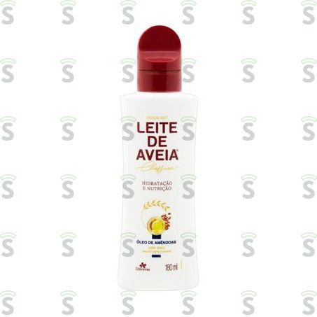  Hidratante Davene Leite de Aveia Óleo de Amêndoas Para Pele Seca Embalagem 180ml
