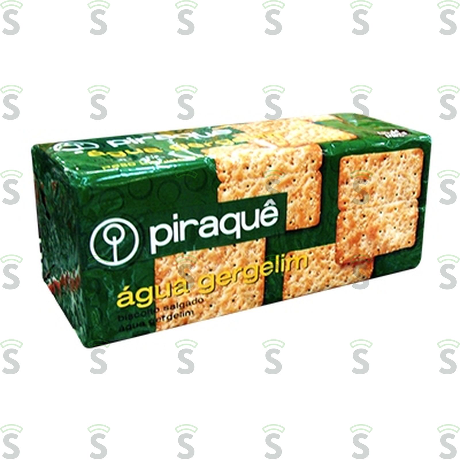 Biscoito Salgado Piraquê Água Gergelim Pacote 200G