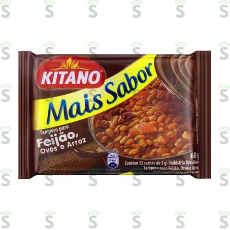  Kitano-mais Sabor Tempero 60g Feijao