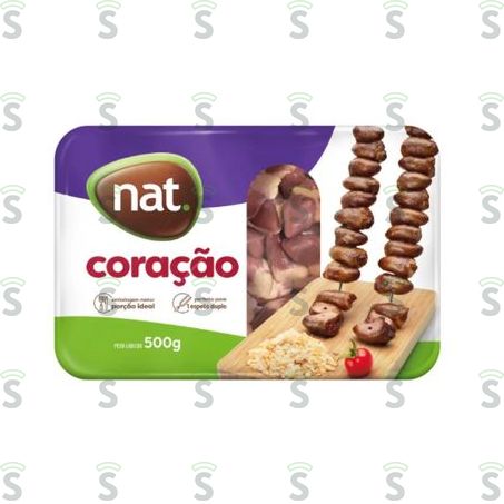  Natfrango Coracao Frango Band 500g Cong