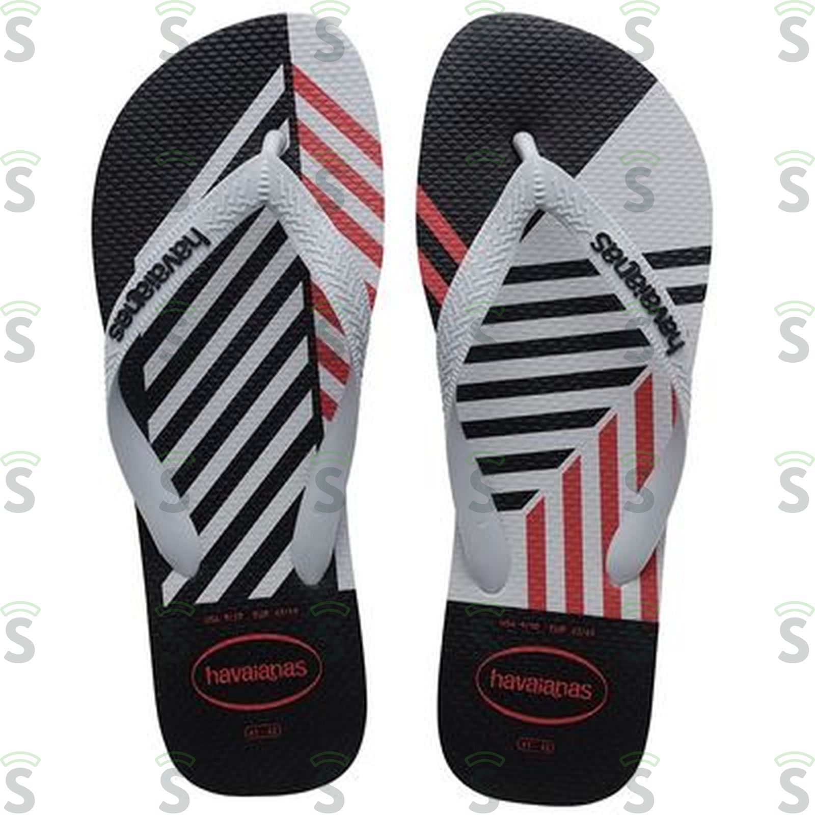 Havaianas Trend Cinza Gelo/preto 39/40 2UN