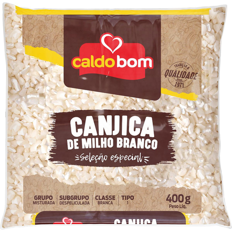 Canjica Caldo Bom 400g - Branca