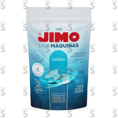  Jimo-lava Maquinas Pastilha 34g