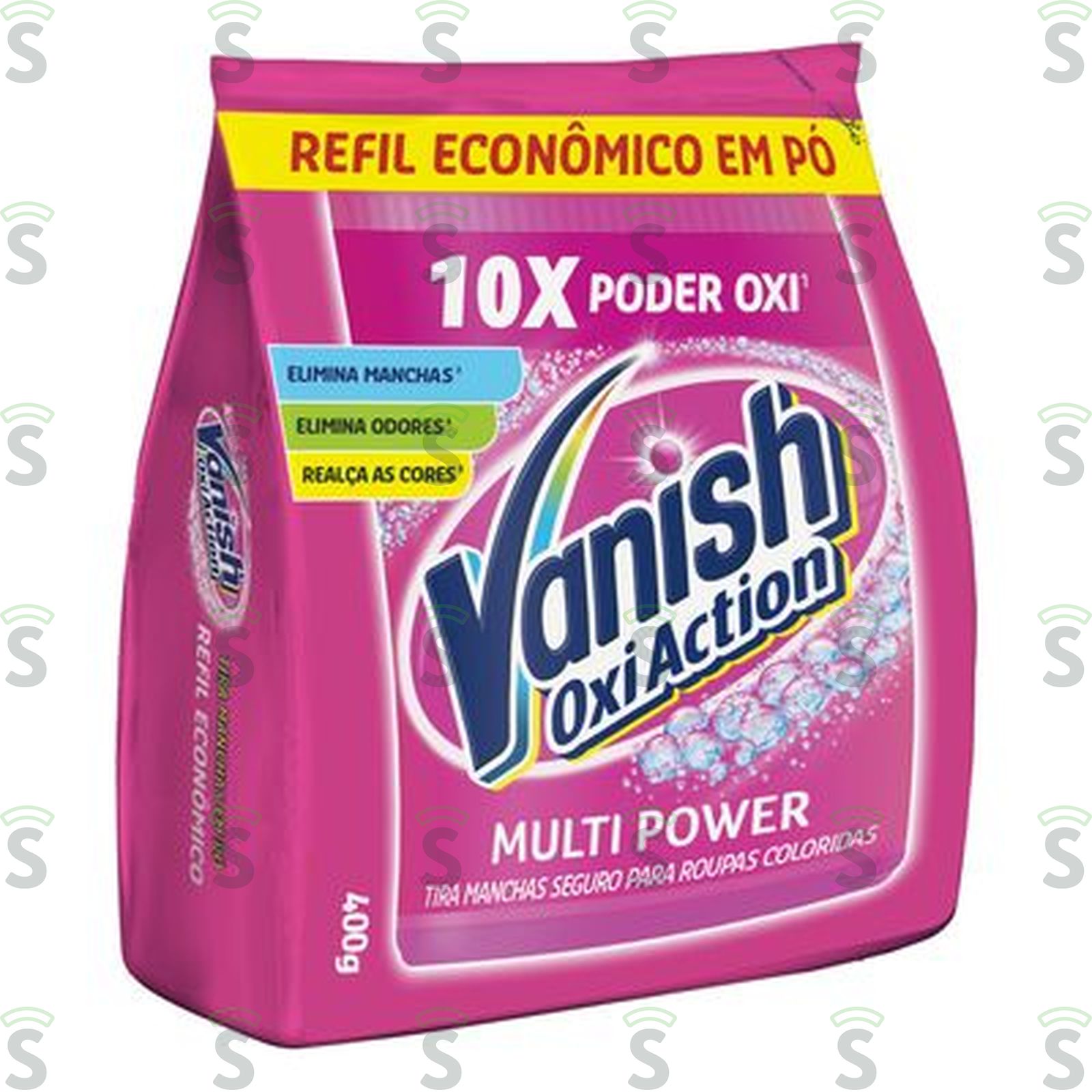 Tira Manchas Pó Vanish Roupas Coloridas Refil 400G