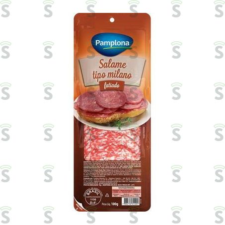  Pamplona-salame Fatiado 100g Milano