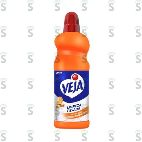  Limpador Limpeza Pesada Veja Citrus Frasco 1lt