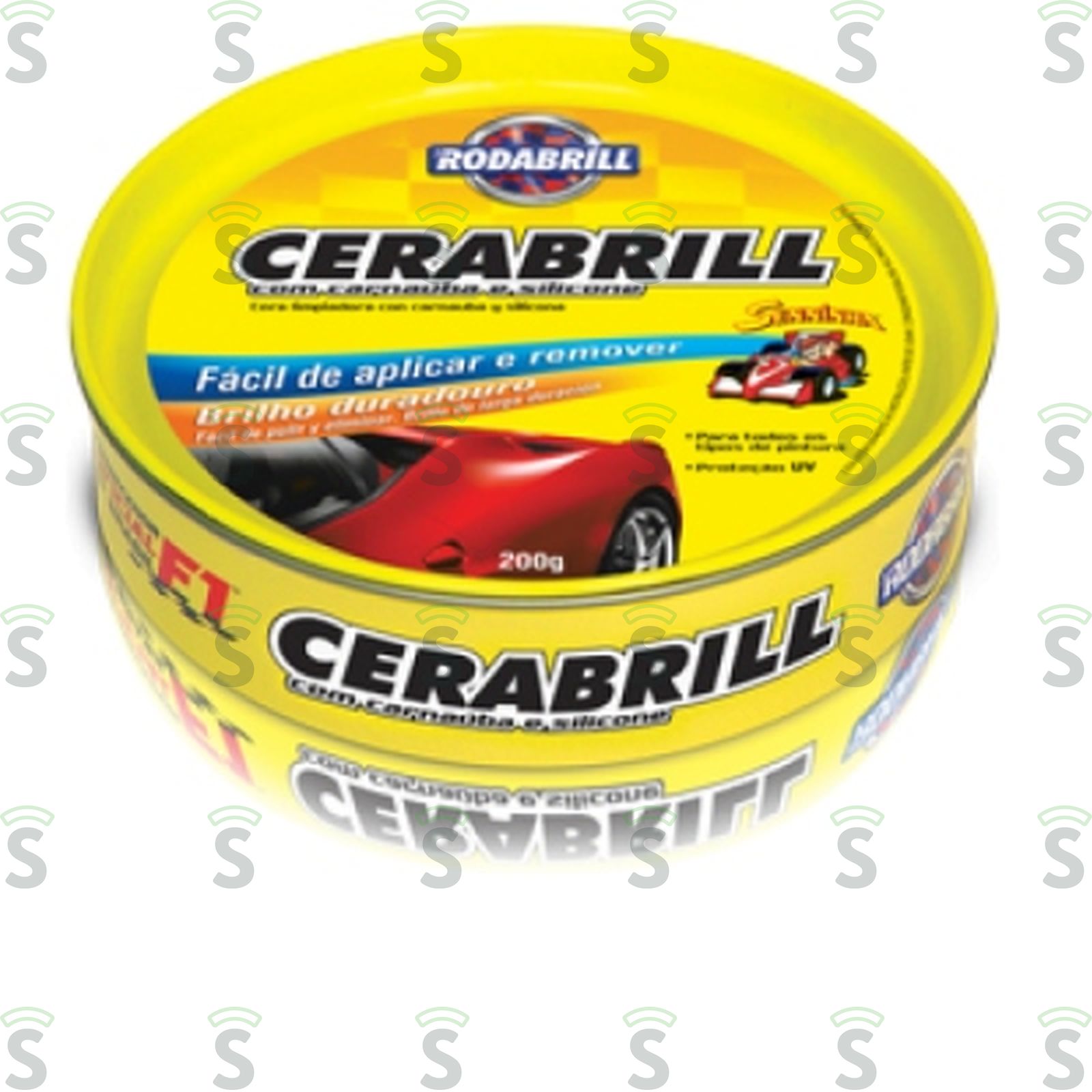 Cera Automotiva Rodabrill Lata 200G