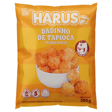 Dadinho de Tapioca Harus 300g - Tradicional