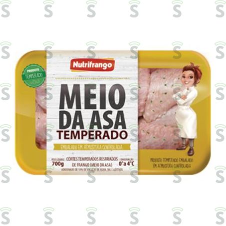  Meio da Asa Nutrifrango Temperada 700g
