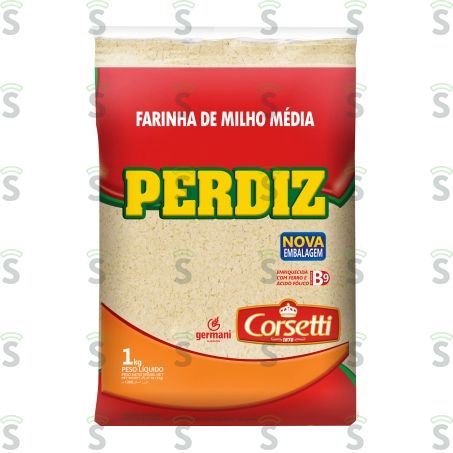  Perdiz-farinha Milho Media 1kg