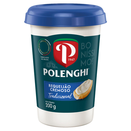 Requeijão Polenghi 200g - Tradicional