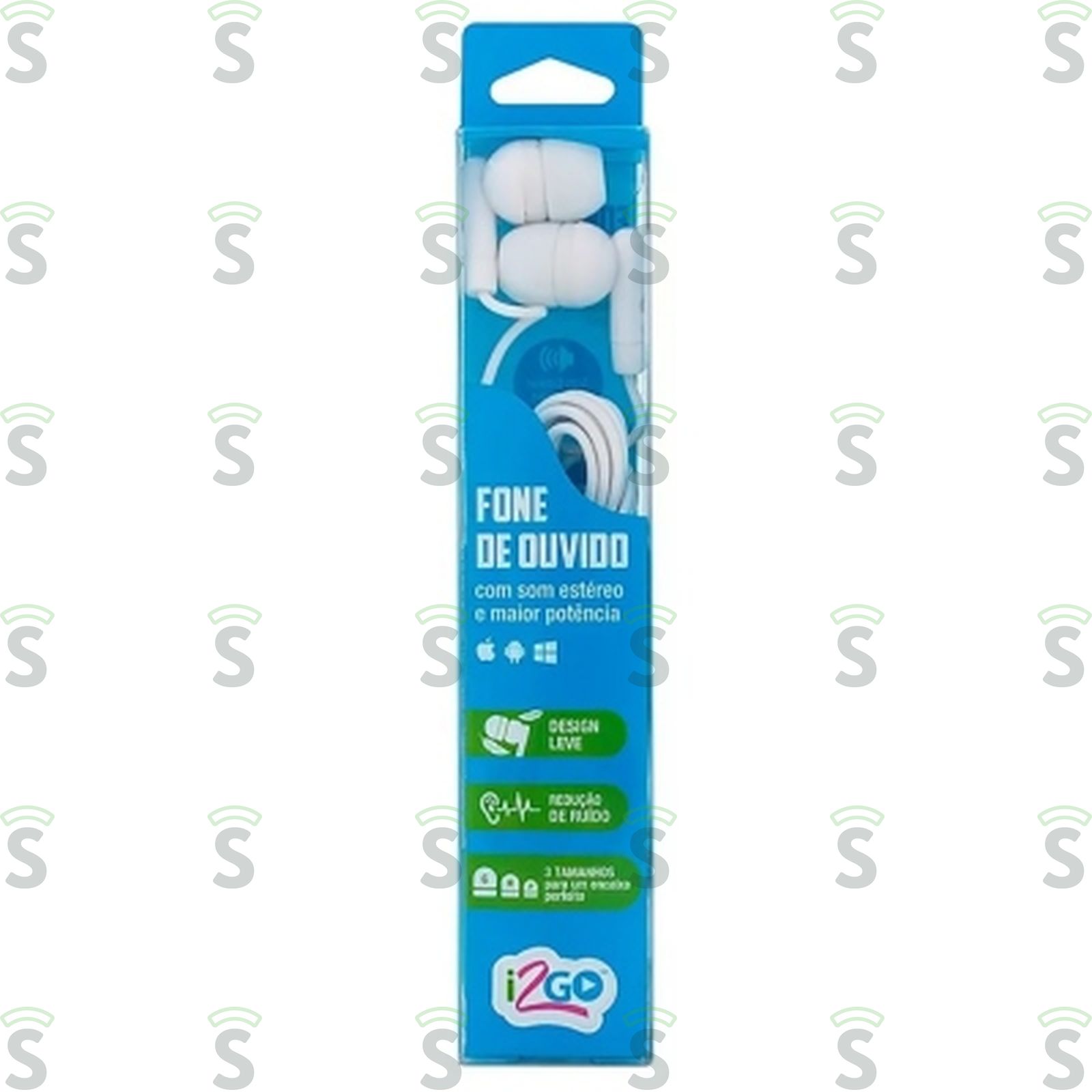 Fone de Ouvido I2go Sem Microfone