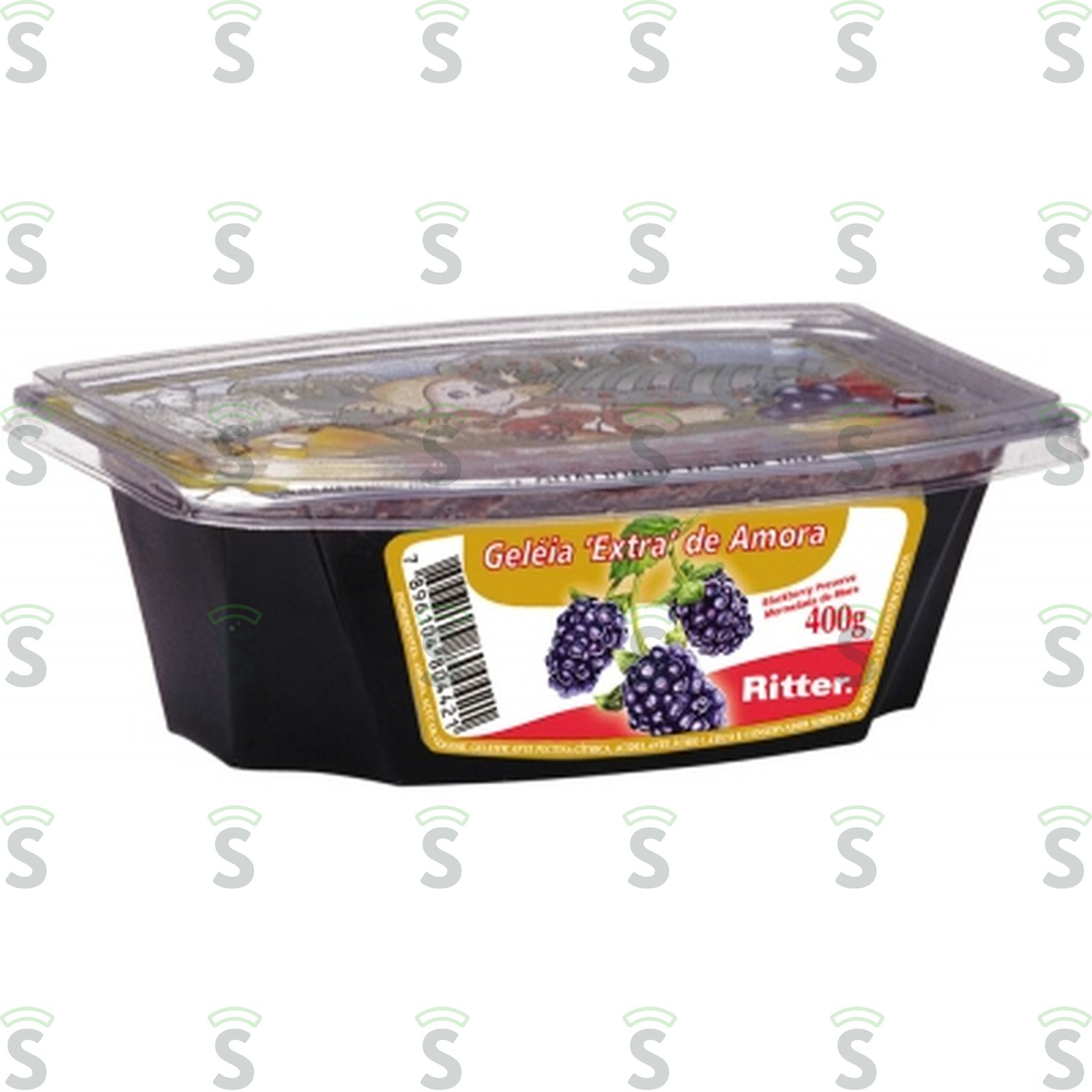 Geléia de Amora Ritter com Pedaços Embalagem 400G