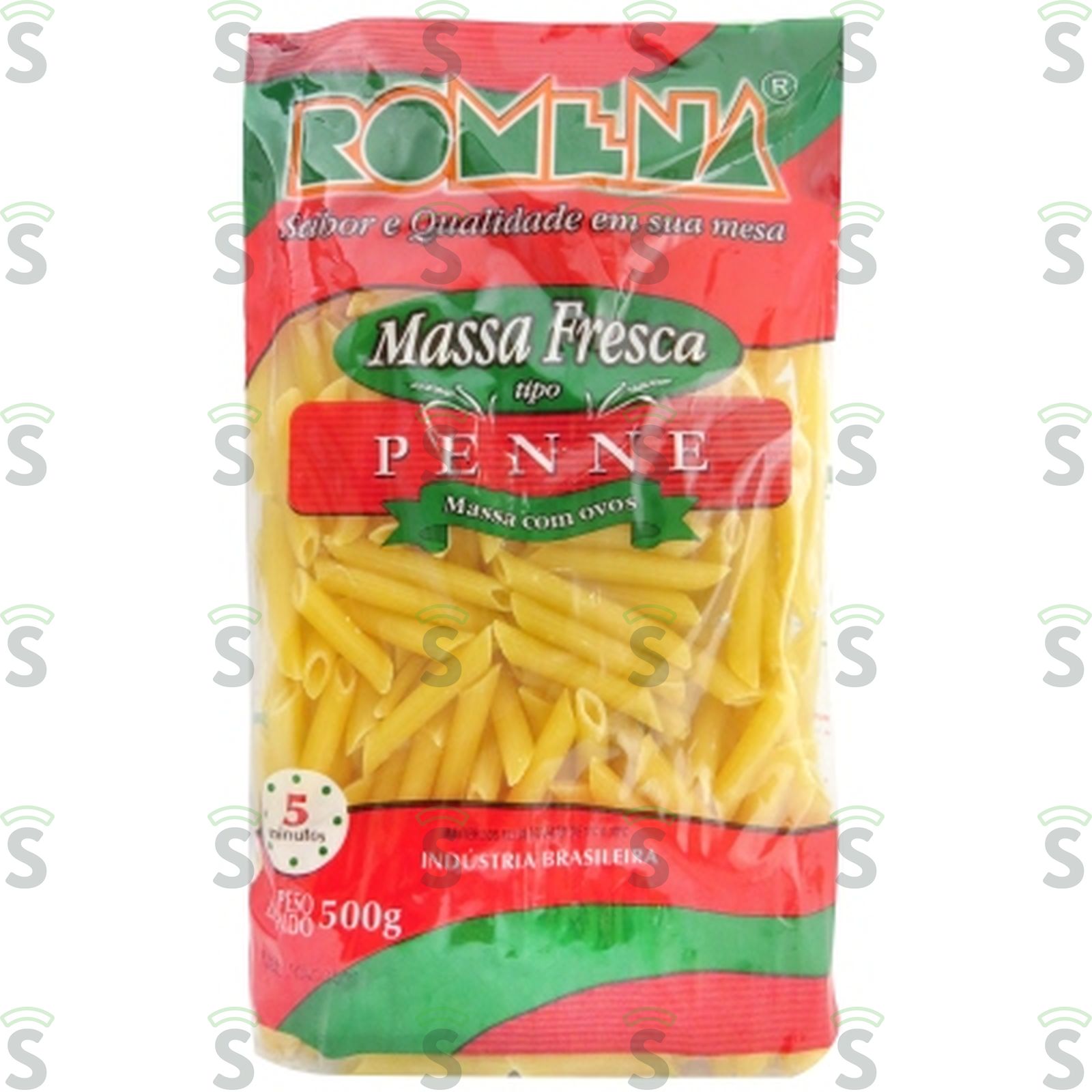 Massa Fresca Romena Penne Embalagem 500G